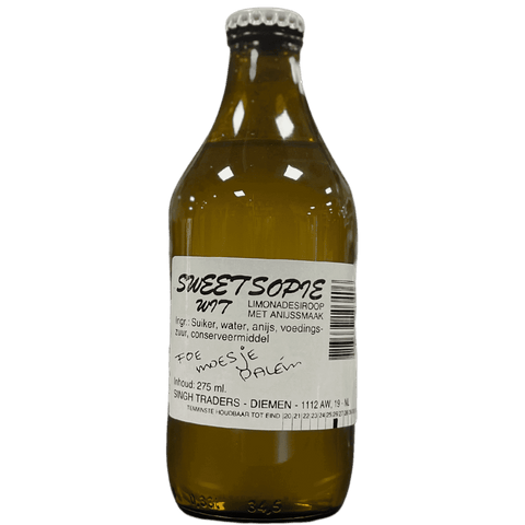 Surinaamse siroop Sweet Sopie wit fles