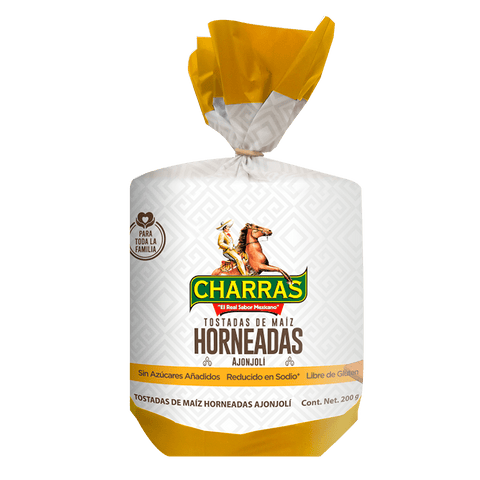 Gebakken maïs tostadas Charras 240g