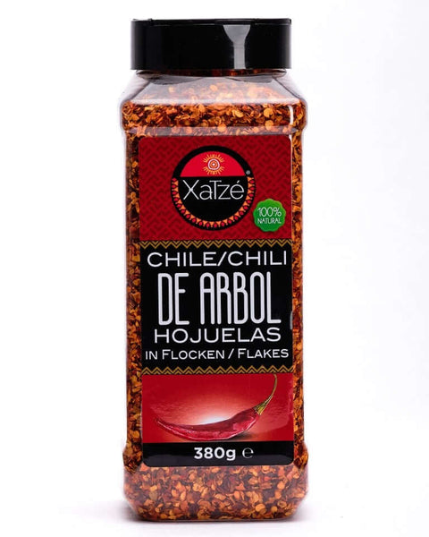 Chilivlokken chile de árbol Xatze 380g zak