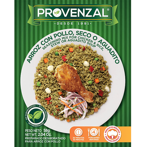 Smaakbasis arroz con pollo Provenzal 58g