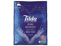 Basmati rijst Tilda 5kg zak