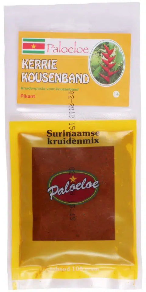 Paloeloe Surinaamse Kruidenmix kerrie kousenband 100g