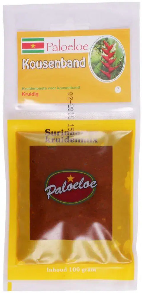 Surinaamse kruidenmix kousenband Paloeloe 100g