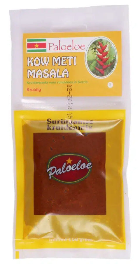 Surinaamse kruidenmix kow meti masala Paloeloe 100g