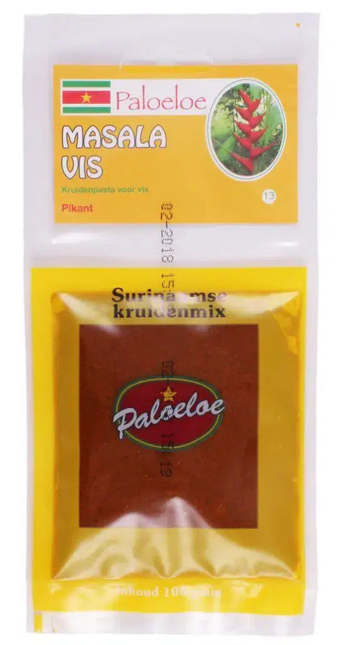 Surinaamse kruidenmix masala vis Paloeloe 100g