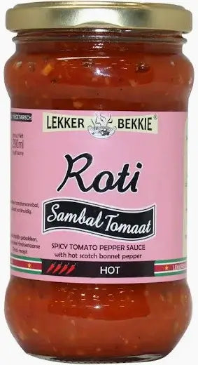 Lekker Bekkie Roti Samabl Tomaat 290ml