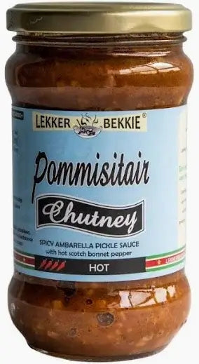 Lekker Bekkie Pommisitair Chutney 290ml
