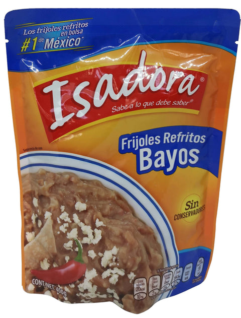 Isadora Frijoles Bayos Refritos 430g