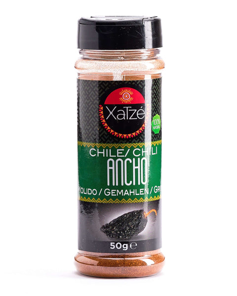 Xatze Chile Ancho gemalen 50g