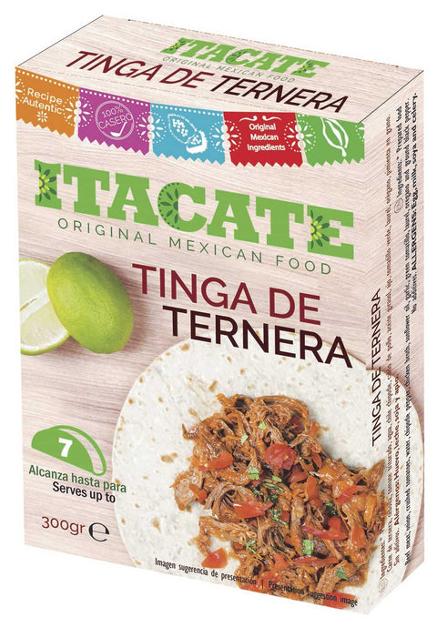 Kant-en-klare tinga de ternera Itacate 300g