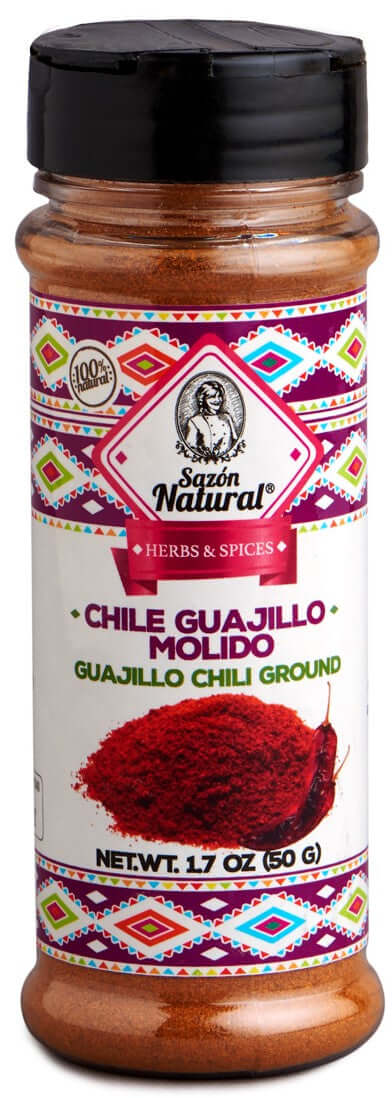 Chile Sazon Natural 50gr Chile Guajillo Molido