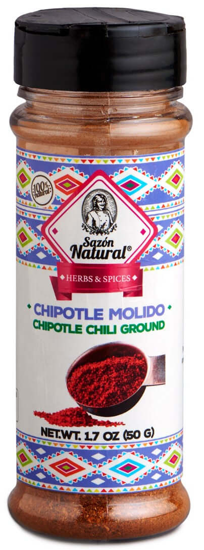 Chile Sazon Natural 50gr Chile Chipotle Molido