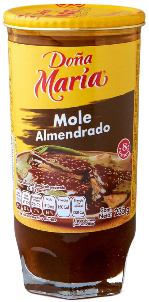 Mole Dona Maria 235g Almendrado Vaso