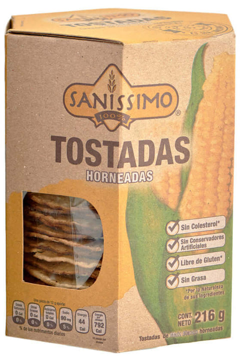 Tosta Sanissimo 216gr Tostada Deshidratada