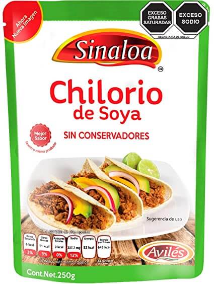 PDISH Sinaloa 250g Chilorio de Soya