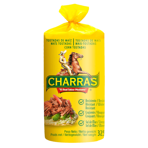 Tosta Charras 325g Tostadas Fritas Originales
