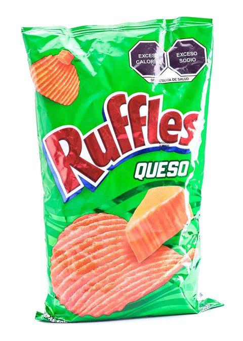 Chips kaassmaak Ruffles queso 120g zak