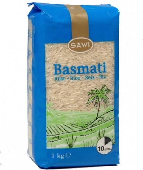 Basmati rijst Sawi 1kg zak
