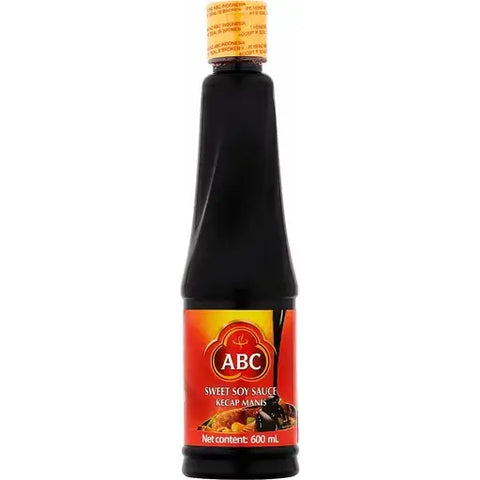 Zoete sojasaus kecap manis ABC 600ml fles