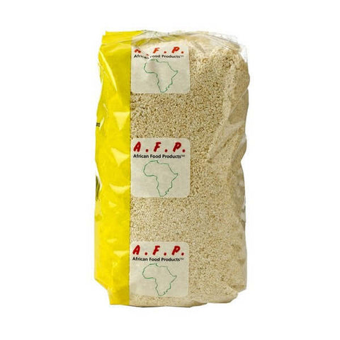 Witte gari cassavekorrels AFP 900g zak