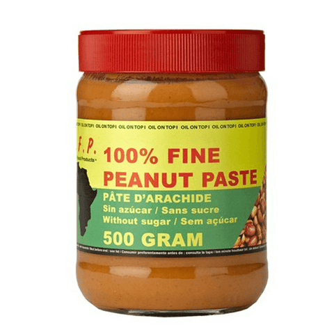 AFP fijne pindapasta 500g pot