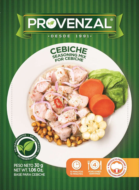 Smaakbasis ceviche base de cebiche Provenzal 30g