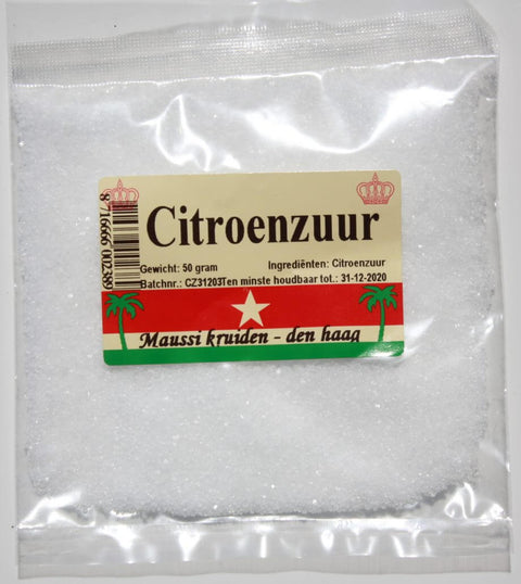 Citroen zuur maussi kruiden 50gr