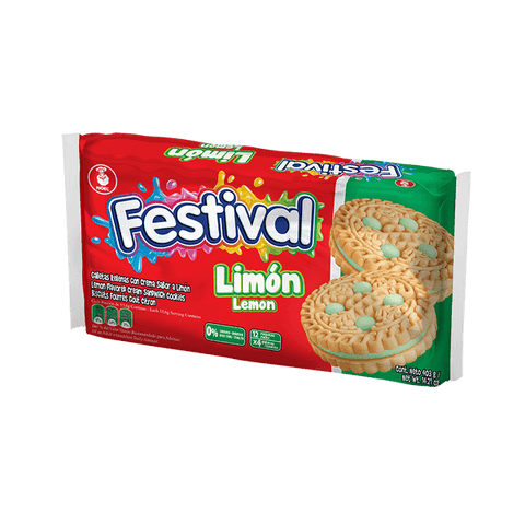 Festival koekjes citroen Noel 403g