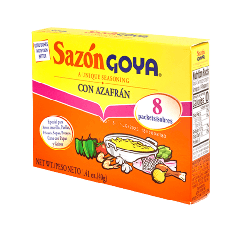 Goya Sazon Azafran 1.41oz / 40g