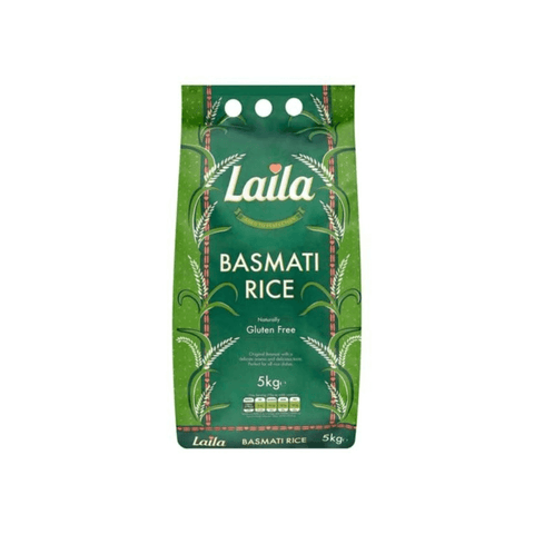 Basmatirijst Laila 5kg zak