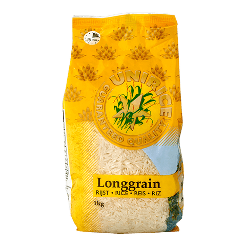 Langkorrelrijst Unirice 1kg zak
