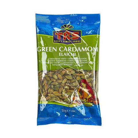 Groene kardemom heel TRS 50g