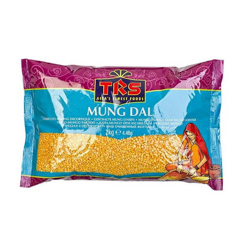TRS Moong Dal Washed (Split Mung Beans) 2kg