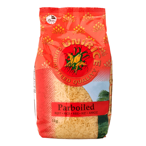 Parboiled rijst Unirice 1kg zak
