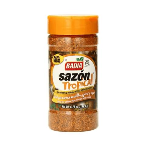 Badia Sazon Tropical orange  6.75oz / 191gr