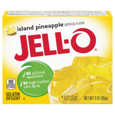 Jello Pineapple 85g / 3oz