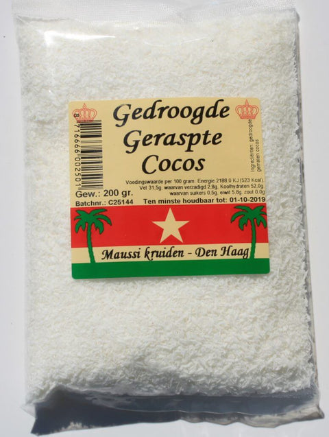 Cocos gemalen maussi kruiden 400gr