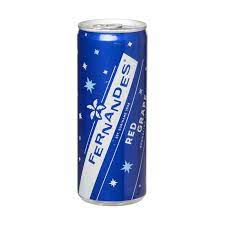Surinaamse frisdrank Fernandes Red Grape 330ml