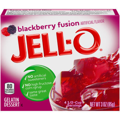 Jello Black Cherry 85g / 3oz