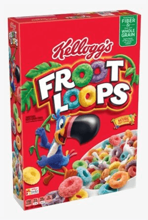 Ontbijtgranen Froot Loops Kellogg's 286g doos