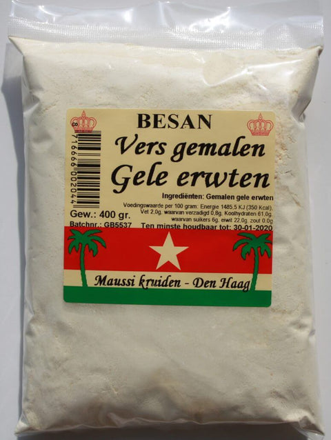 Maussi Gele erwten besan 400gr