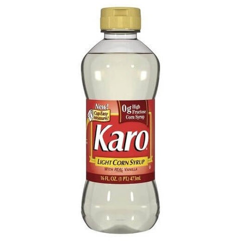 Karo light corn syrup maïsstroop 473ml fles