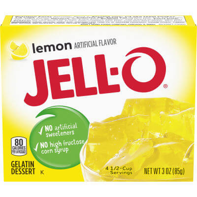 Jello Lemon 85g / 3oz