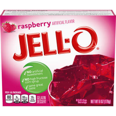 Jello Raspberry  85g / 3oz