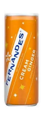 Surinaamse frisdrank Fernandes Cream Ginger 330ml