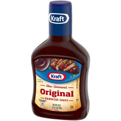 Kraft Original BBQ saus 496g fles