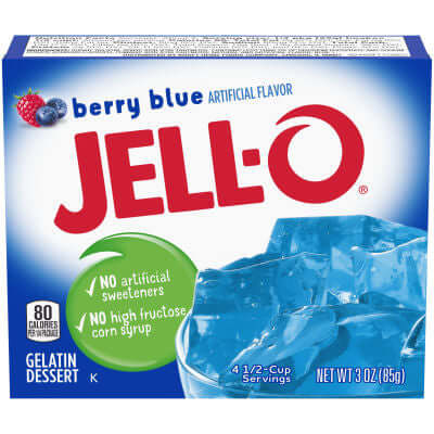 Jello Berry Blue 85g / 3oz